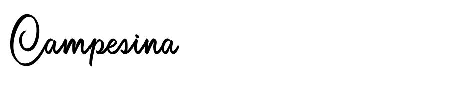 Campesina font